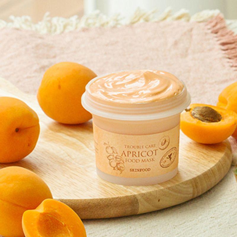 SKINFOOD [Soft and Calming Wash-Off Pack] Apricot Food Mask 120g single type