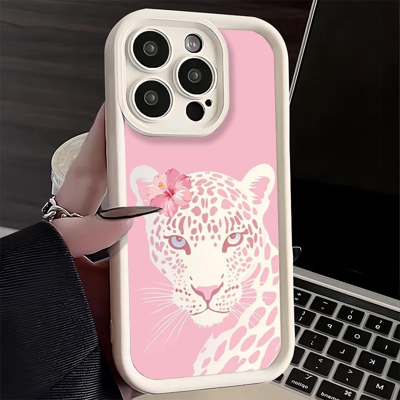 Phone Case for iPhone 17 Air 16E 15 16 Pro Max Girl Boss Lady Pink Cover 14 Plus 13 12 Mini Soft Shell Silicone Fundas