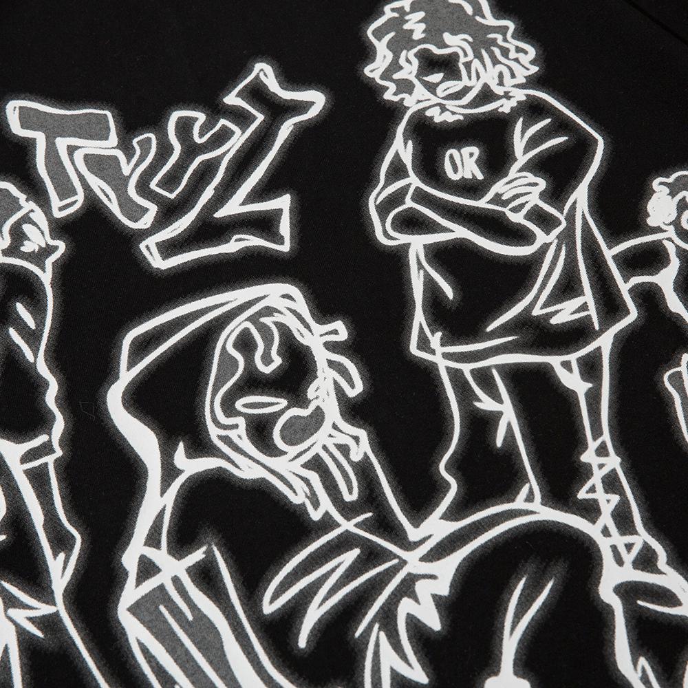 Streetwear Funny Anime Cartoon Grafické tričko