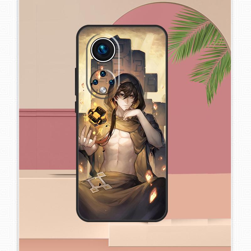 Genshin Impact Zhong Li Case For Honor Magic 8 Pro 7 6 5 Lite Honor 200 400 X9c X9b X9a X8b X8a X8c 50 70 90 Cover