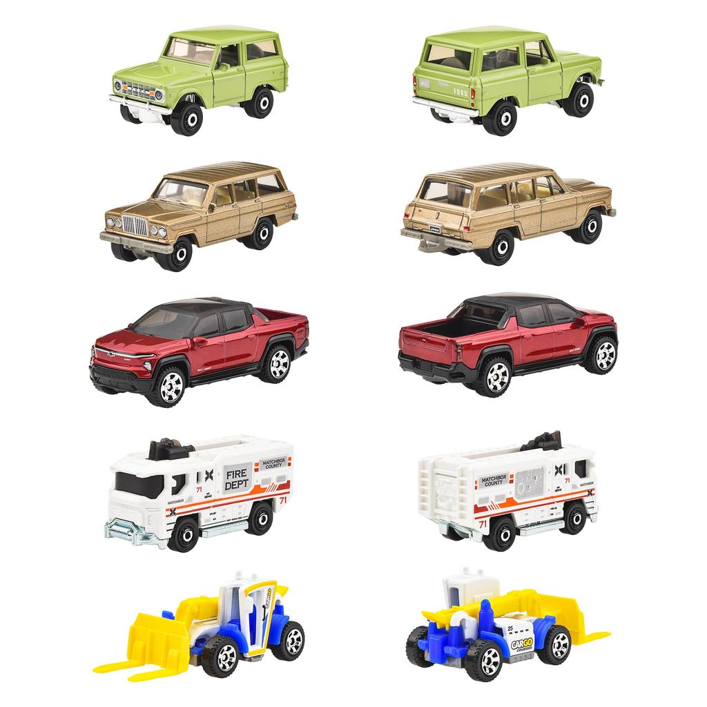 Matchbox Basic Cars K Assortment Vehicle Toy Mini Box Ages Cars, 24-Car Set, Set, 3+, Multicolor, 30782-98CK