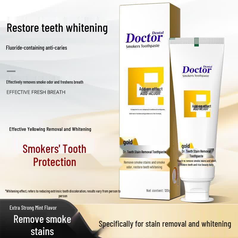 Dr. Tooth Gold Edition Anti-Stain Toothpaste