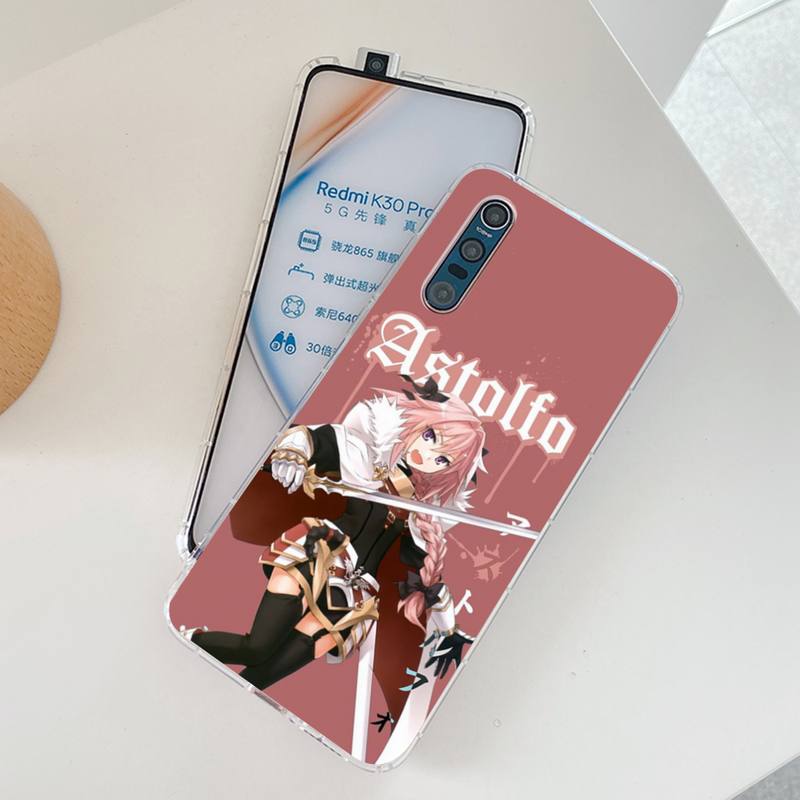 Astolfo Anime Girl Phone Case for Samsung S21 A10 for Redmi Note 7 9 for Huawei P30Pro Honor 8X 10i Cover