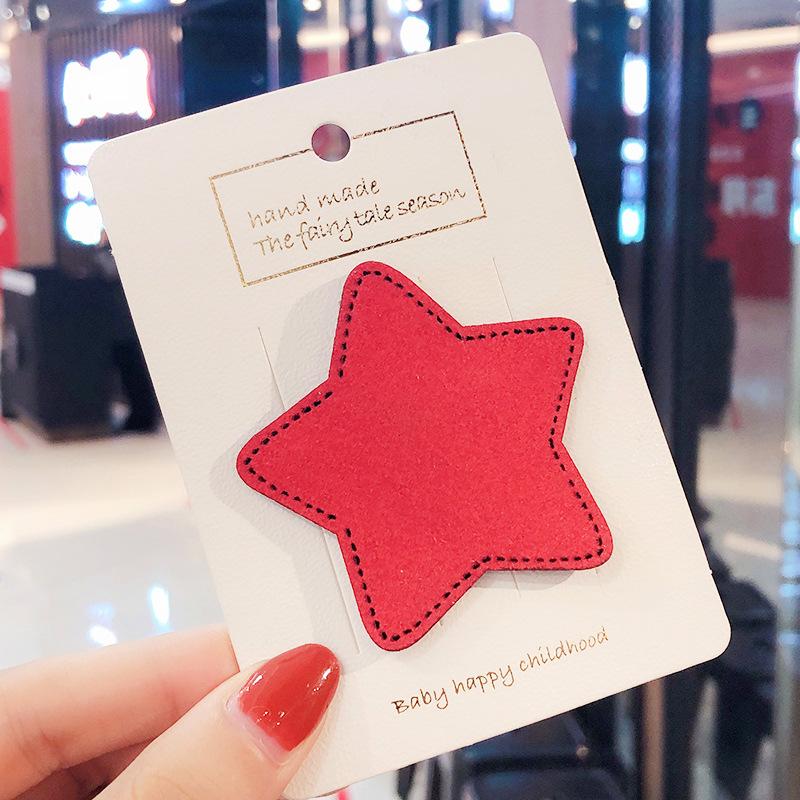 Girls Snap Hair Clips Flowers Star Design Hair Accessories for Women