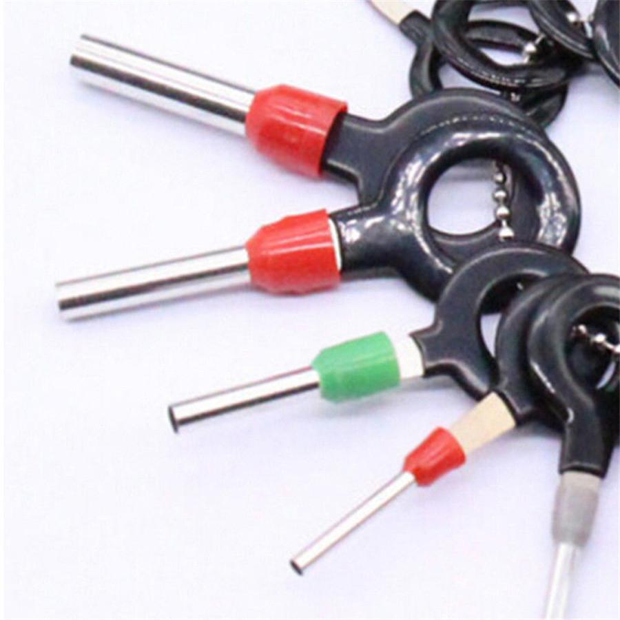 77PCS Wire Terminal Removal Tool Car Electric Wiring Crimp Connector Pin Pusher
