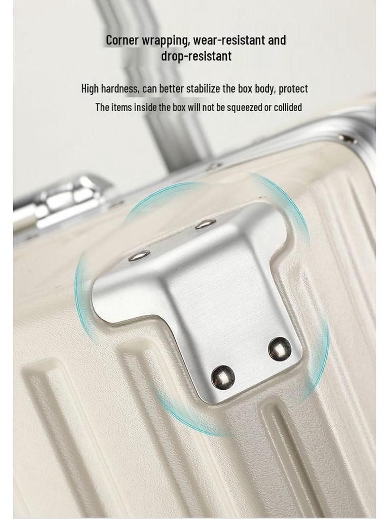 20-inch Multifunctional Suitcase with Universal Wheels, Large Capacity, Combination Lock – Unisex Student Trolley Carry-On
