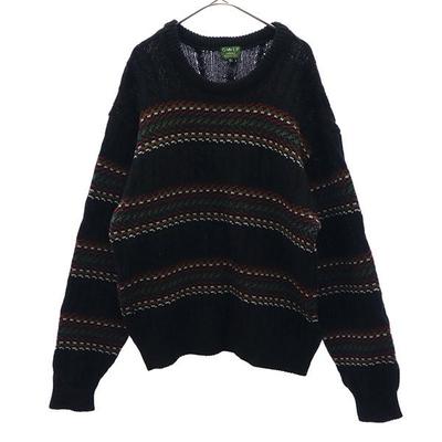 Adidas Wool Blend Overall Handle Golf Long Sleeve Sweater L Sports Knit Men's Used
