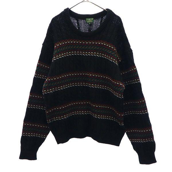 

adidas wool blend Overall handle golf Long sleeve sweater L Sports Knit Men s Used