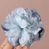 Cloth Artificial Flower Claw Clip Ponytail Clip Large Shark Clip Cute Peony Flower Hair Claw  Daily