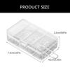 Small Battery Holder 16340/CR123/CR2 Batteries Organizers, Sealed Waterproof Holder Prevents Dust and Moisture