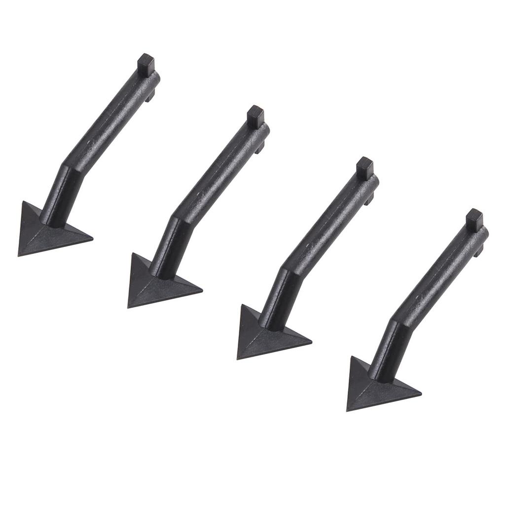 Kiso Power Tools Proxxon Pen Sander Triangular Tip Black (Kiso-Proxxon) Arbors, 4-Piece Set, No. 26584,