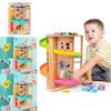 Wooden Multifunction Rotating Slide Car Toy For Baby Educational Play And Diy Fun