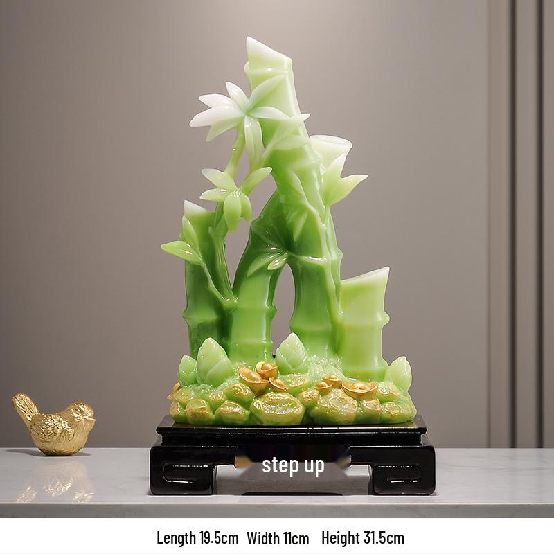 Fortune Cat Money Tree Figurine - Office, Shop, Reception & Housewarming Decoration