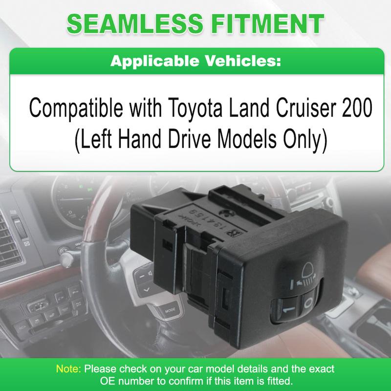 8415260060 Car light switch Black for Toyota Land Cruiser 200 Headlight Height Adjustment Control Switch Car light switch