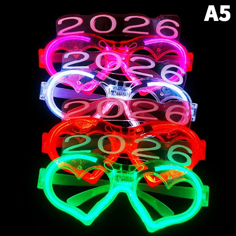 2026 Light Up Led Glasses Random Color Glow Glasses Glow In The Dark Party Supplies Neon Party Favors For Kids Adults