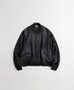 Beheavyer Washed Wool Souvenir Jacket Black