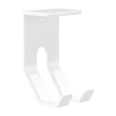 2 pièces Râtelier de rangement sous le bureau pour manette de jeu Accroche adhésive pour poignée de jeu Support suspendu Support pour manette de jeu