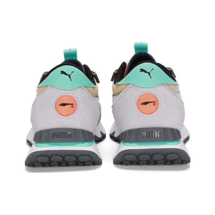 Puma Rider Fv X-Ray Comfortable Versatile Non-Slip Wear-Resistant Lightweight Low-Top Running Shoes Unisex Sneakers White Green 390052-05