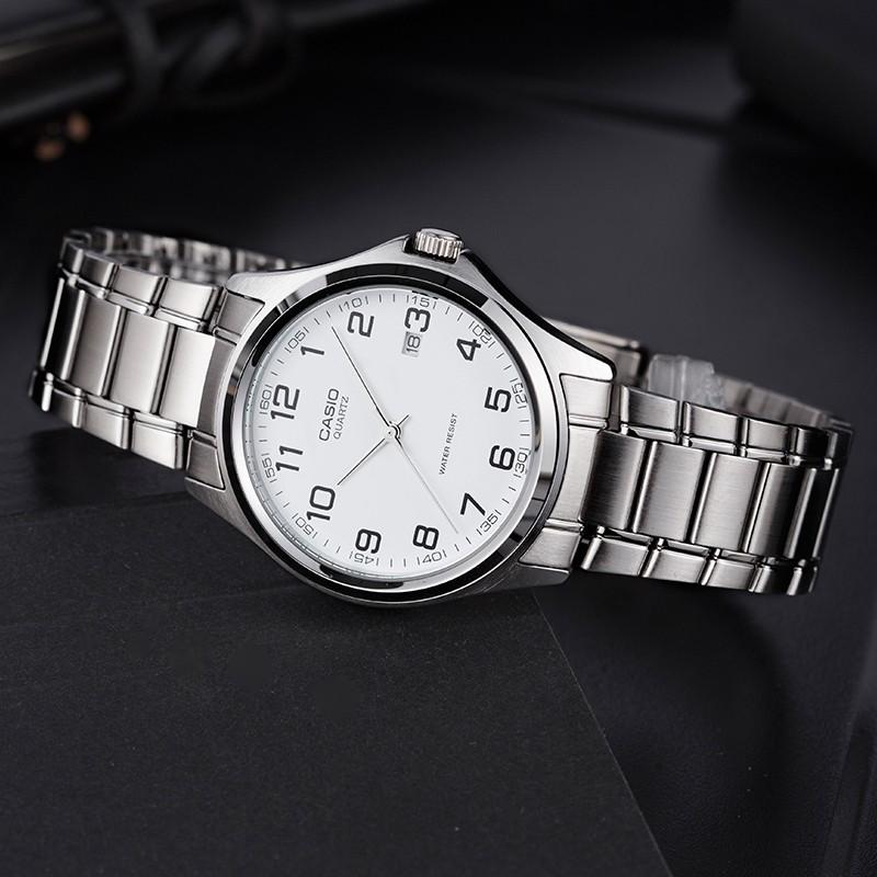 Casio Standard Enticer Series Business Casual Minimalist Quartz Watch Men Watches White MTP-1183A-7B