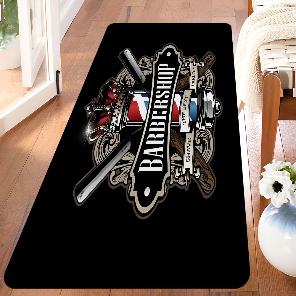 Vintage Sign Expert Barber Shop Floor Mat Non-Slip Laundry Room Mat Laundry Decor Balcony Child Living Room Household Carpets