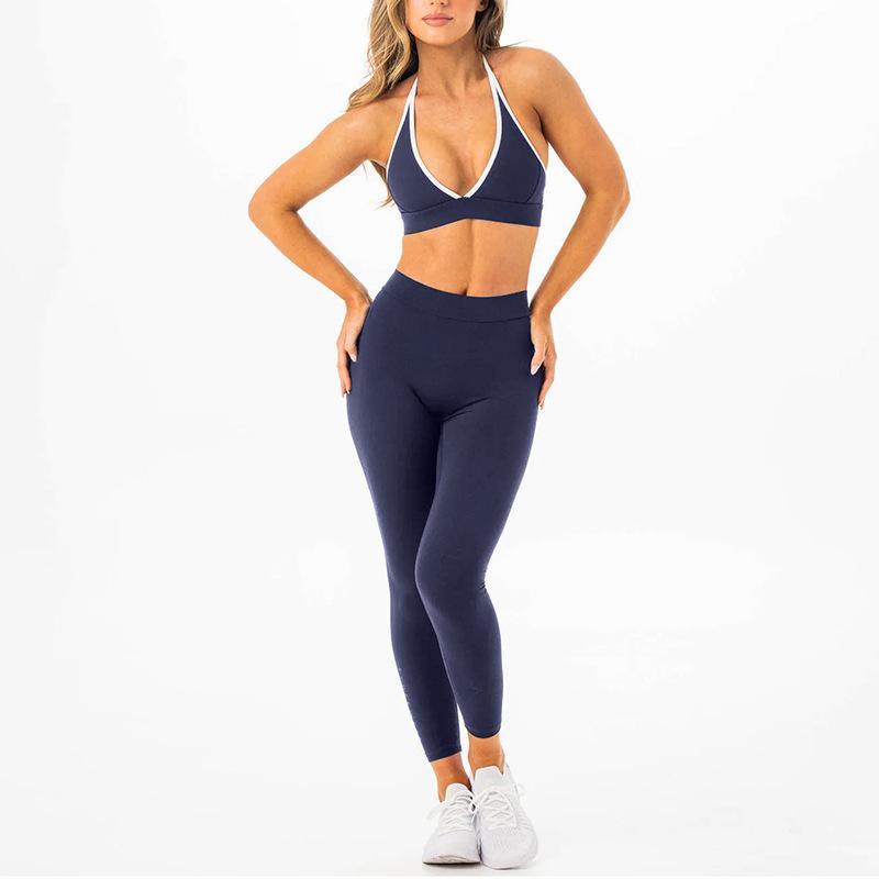 Chen Shijie's new summer quick-drying sports suit for women, tight-fitting hip-lifting fitness suit, beautiful back and thin yoga suit for women