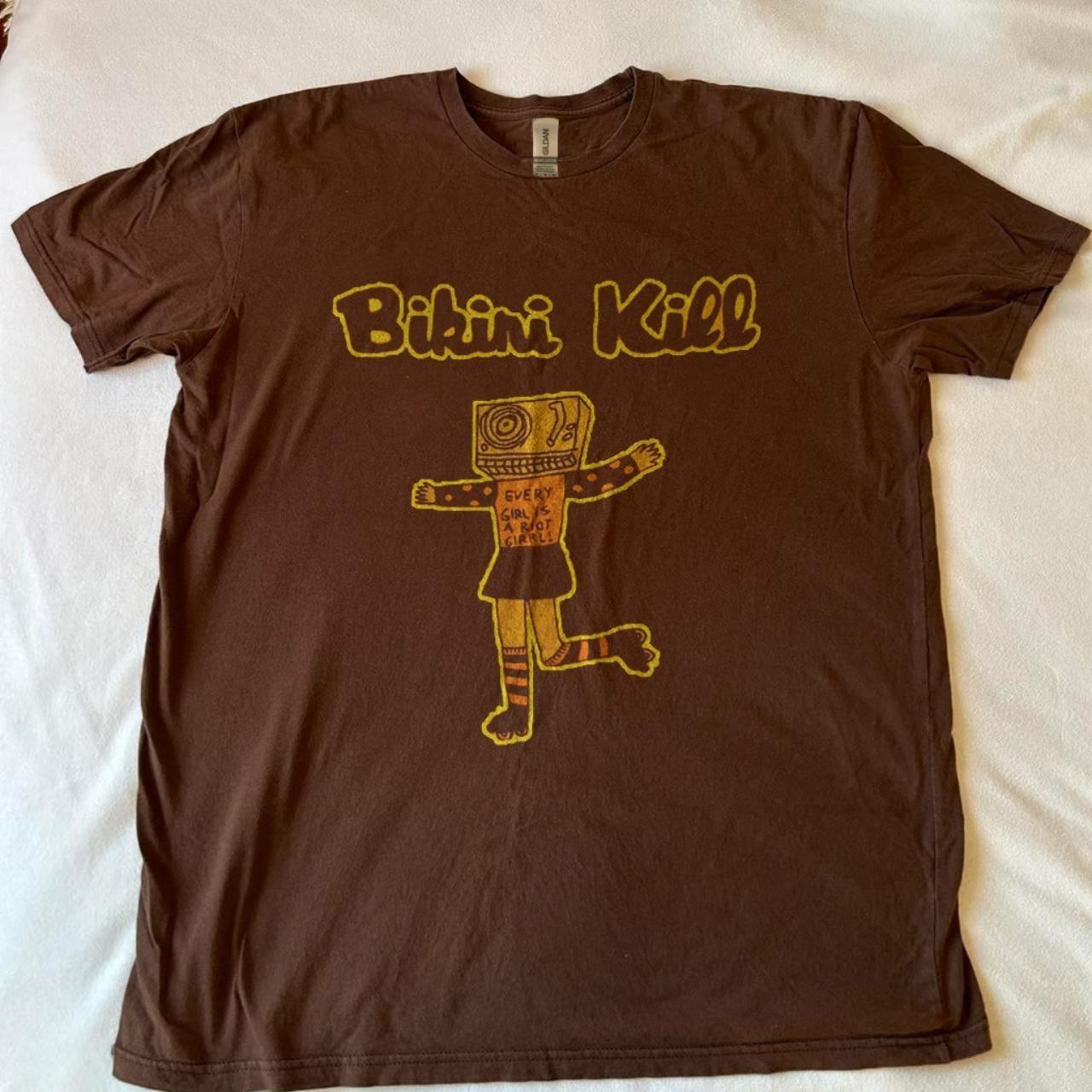 Bikini kill t shirt dark chocolate reprint gift for men women shirt AN51163 L