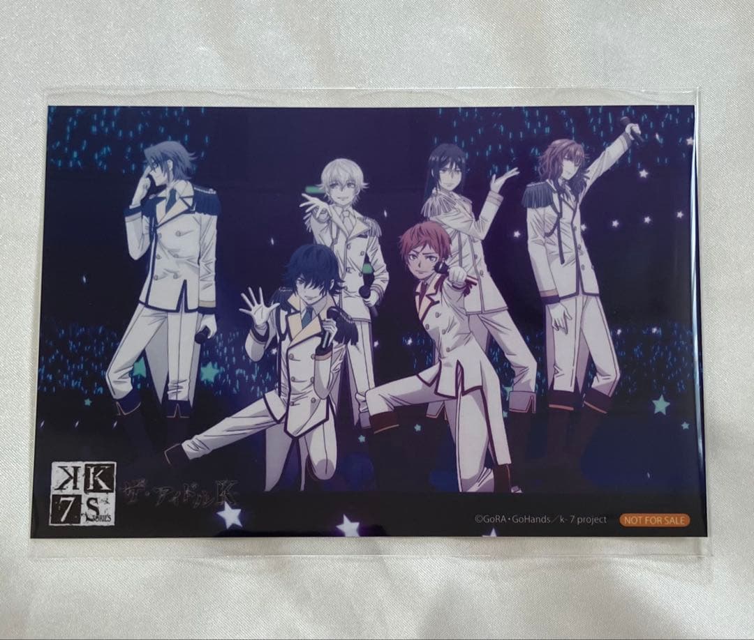 [USED] Anime K Non-Sale Bonus Bromide: Idol K Group Photo - Saruhiko Fushimi, Misaki Yata, and others