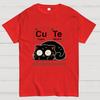 Cute but highly reactive Cotton Summer Casual Cool Loose T-Shirt