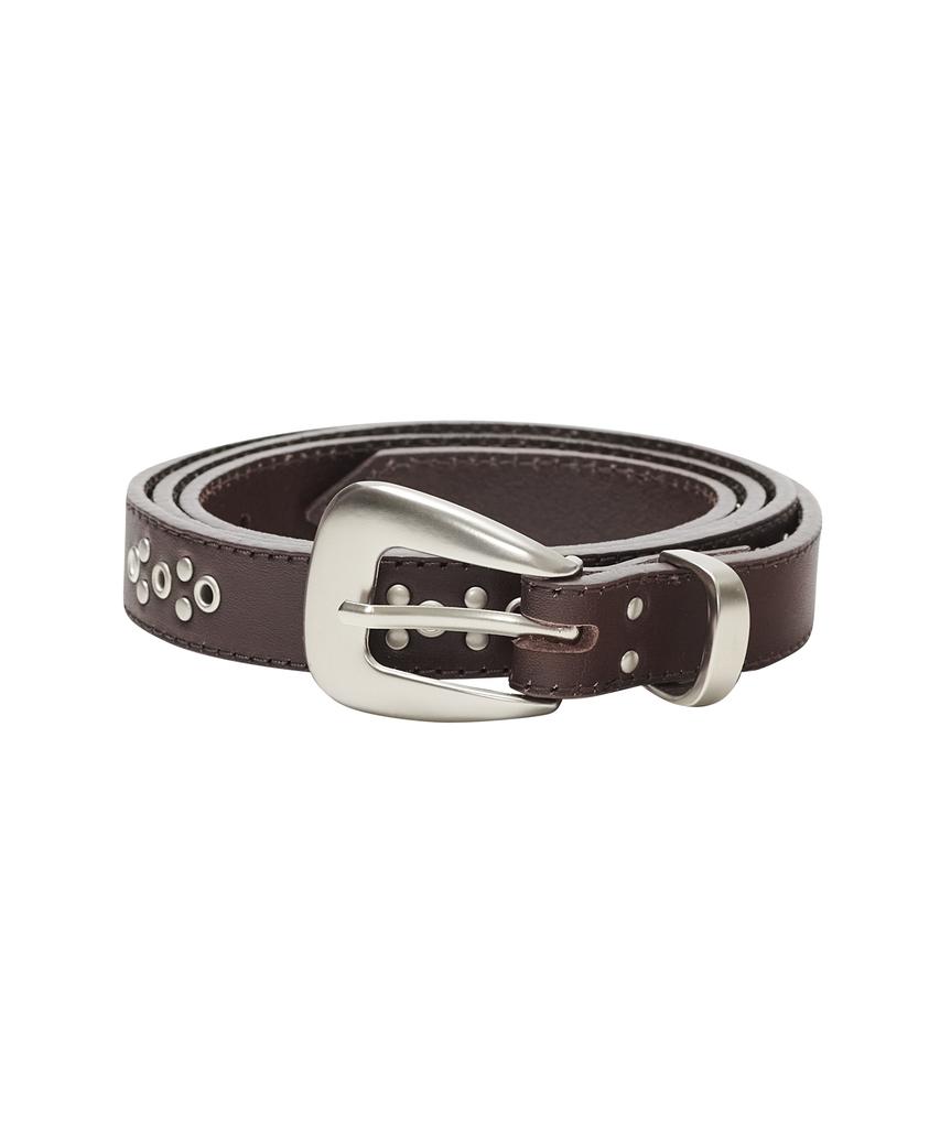 Depeugameoncheu Leather Stud Belt [2Color]