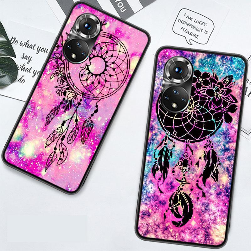 Funda Telefon Tapet Prindător de Vise Colorat Pentru Huawei P Smart 2021 Y5 Y6 Y7 Y9 Honor 50 20 Pro 10 10I 9 9X Y9S 8 8A 8X 8S 7S
