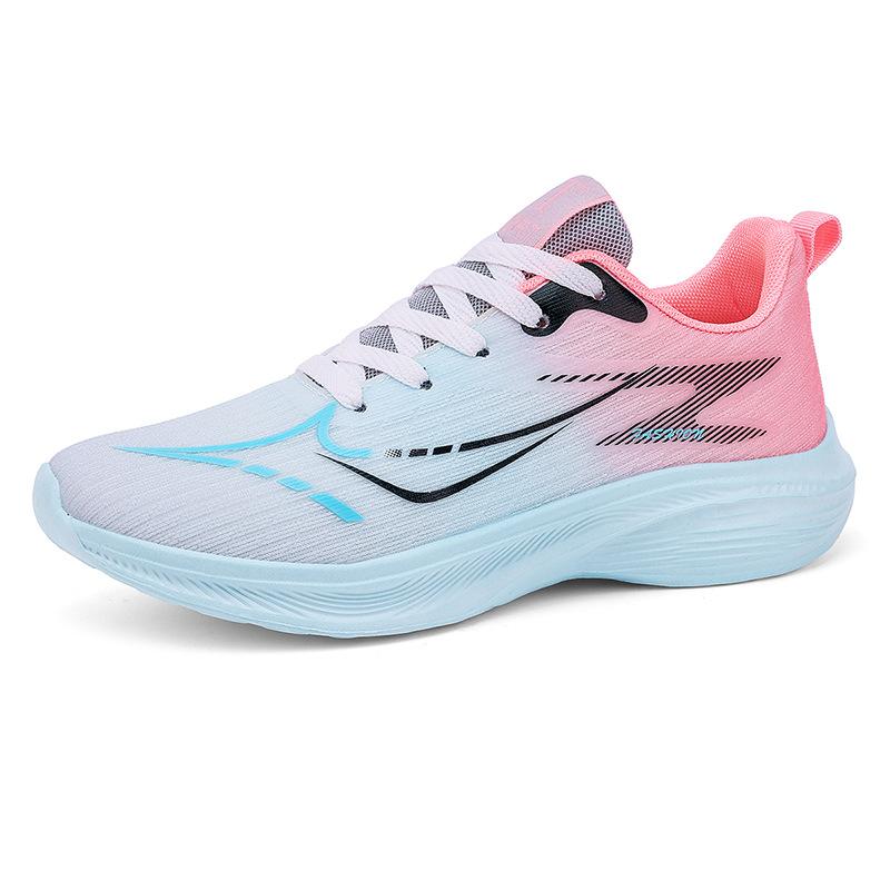 

Весенние новые легкие спортивные кроссовки из дышащей сетки для улицы, нескользящие кроссовки для бега, мужские и женские кроссовки для пар 44