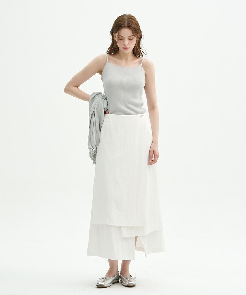 Micene Ridere Layered Long Skirt
