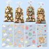 50/100 Pcs Cartoon Pattern Plastic Self-Adhesive Candy Bags Cookie Donut Bread Pastry Bag Food Packaging Resealable Gift Bag