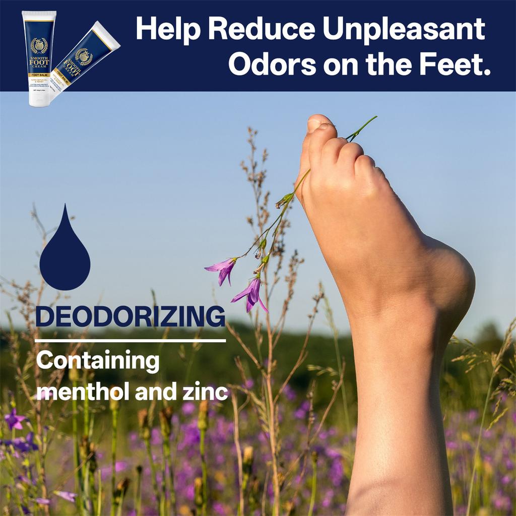 Creme para os Pés com Azeite de Oliva e Mel Suaviza e Repara a Pele Seca e Áspera 60g Creme para os Pés