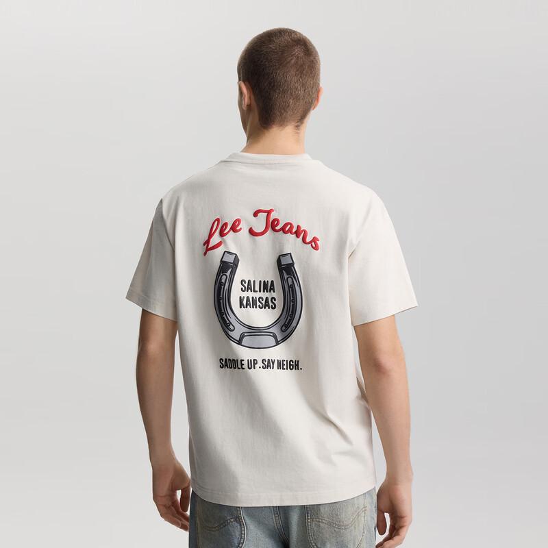 Lee Men's Year of the Horse Horseshoe Print T-Shirt