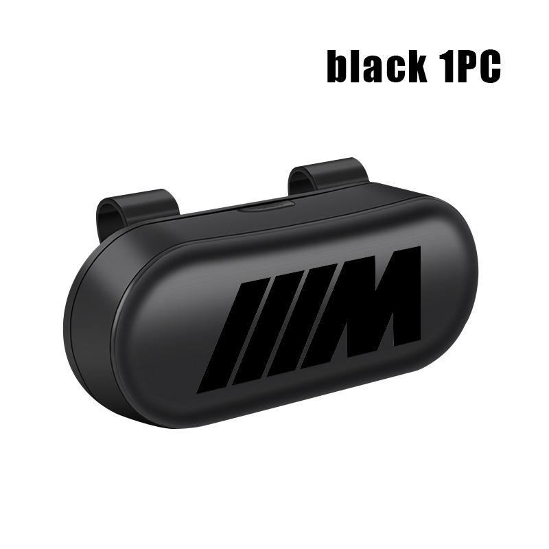 DZBW6 Car Sun Visor Glasses Box Sunglasses Auto Interior Universal For BMW M Performance Alpina M3 M5 M6 X1 X3 X4 X5 G20