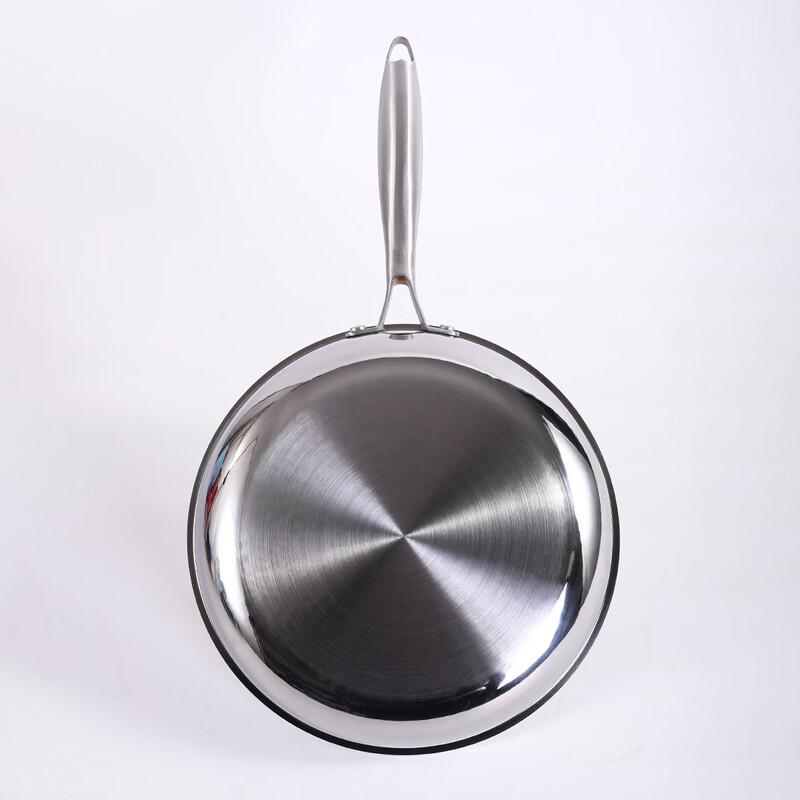 ZISIZ Stainless Steel Frying Pan