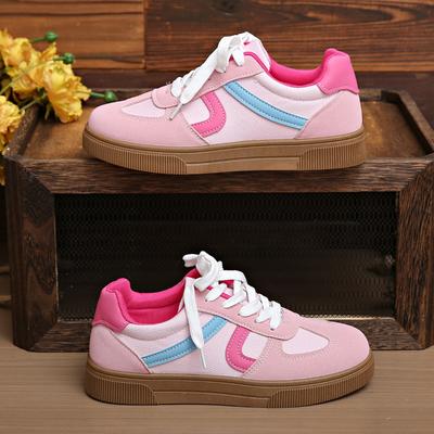 Fashion Fashion Versatile Woman Shoes 2025Spring New Round Flat Shoes Simple Anti Slip Women's Sneaker Soft Soled Women Casual Shoe