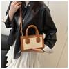 Ladies Out Splicing Commuter Large Capacity Fashion Handheld Crossbody Shoulder Bag For Women