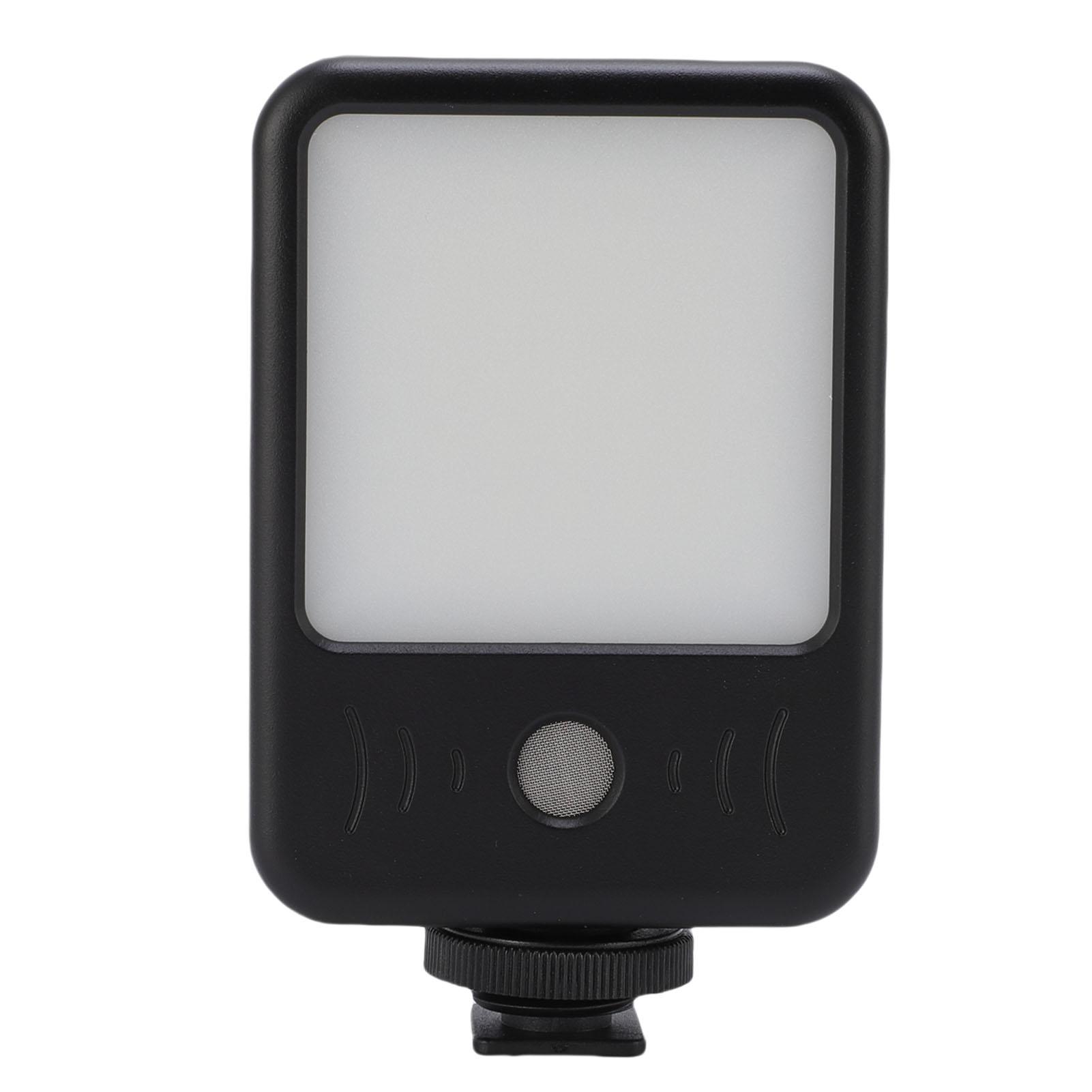 

Светодиодный видеосвет для камеры со встроенным микрофоном, 49 светодиодов, 6500K, перезаряжаемый, портативный, для фотосъемки, для видеоблога, для прямых трансляций