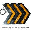 Luminous Arrow Traffic Sign for Karting Tracks, Parking Lots, and Garages