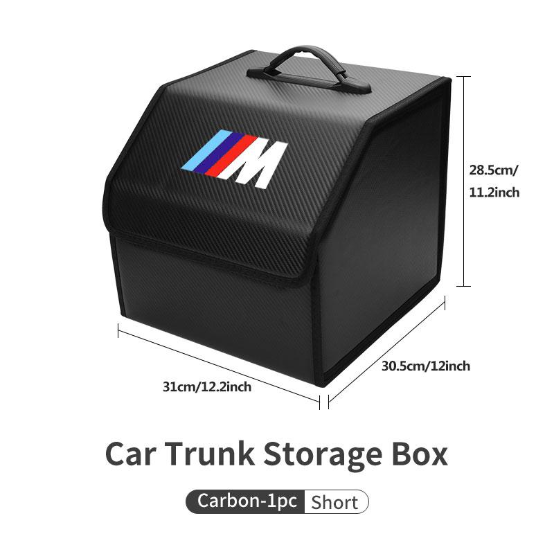 WCHT7 Car Organizer Trunk Storage Box Stowing Tidying Container Bag For BMW X1 X2 X3 X4 X5 X6 X7 G20 G30 6GT E46 E90 E60 F10 E39