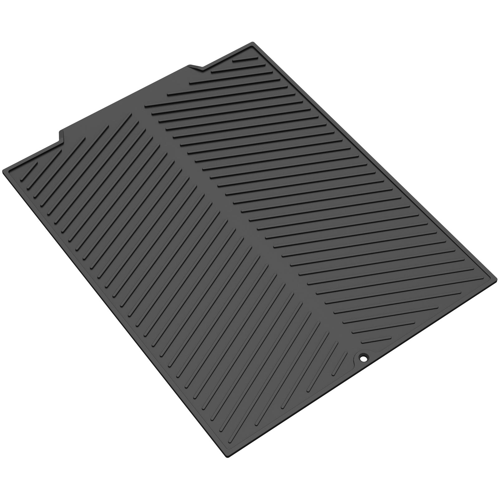 Silicone Drying Mat Flexible Non Slip 169 x 13 Inch Heat Resistant Dish Dry Mat Multi-Purpose Dishwasher Safe for Counter Sinks 43x33cm Rectangular темно-серого 1990₽