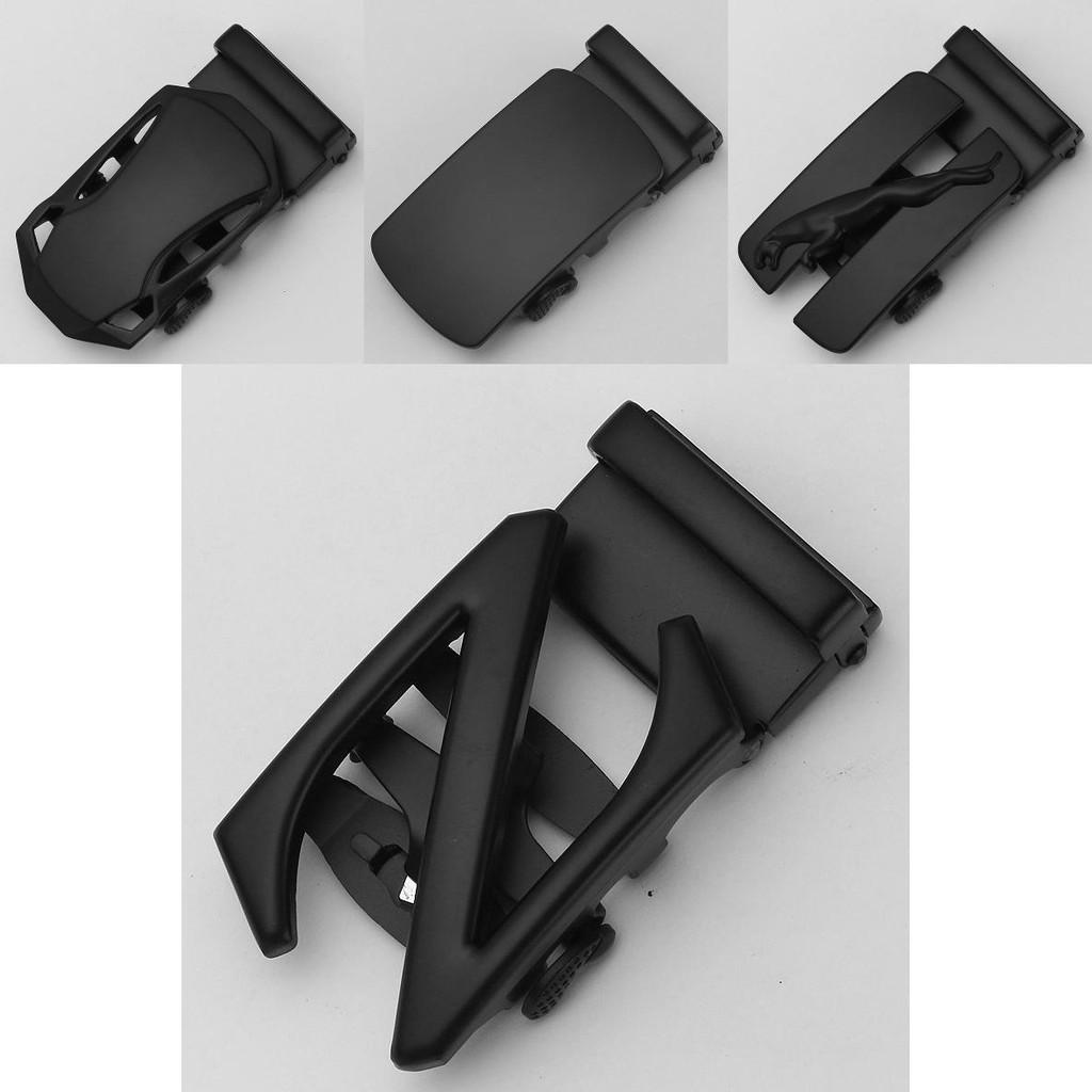 Versatile 3.5cm Men's High-quality Automatic Buckle Leather Waist Belt