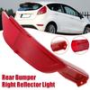 Car Reflective Rear Bumper Signal Lights Right Reflector Light Cover Tail Signal Light Compatible with Ford Fiesta 2009-2014