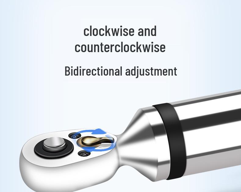 HEMUELE Digital Display Torque Wrench with Interchangeable Head Angle - HWEC Detection