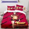 3pcs Shinsuke Kita Cover Set - Personalized Name, HD Printed Bedding with 1 Cover and 2 Pillowcases - Perfect for Home Decor, Easy Care