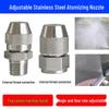 Ugello nebulizzatore regolabile in acciaio inossidabile 304 Wencheng