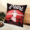 Cushion Cover Silky Short Plush Home Sofa Cushion Cover - Invisible Zipper Home Decoration Pearl Classic Movie