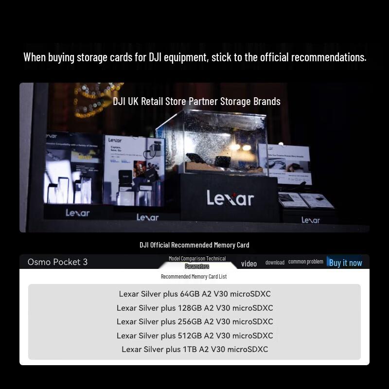 Lexar Card Micro SD de 256GB pentru Video 4K